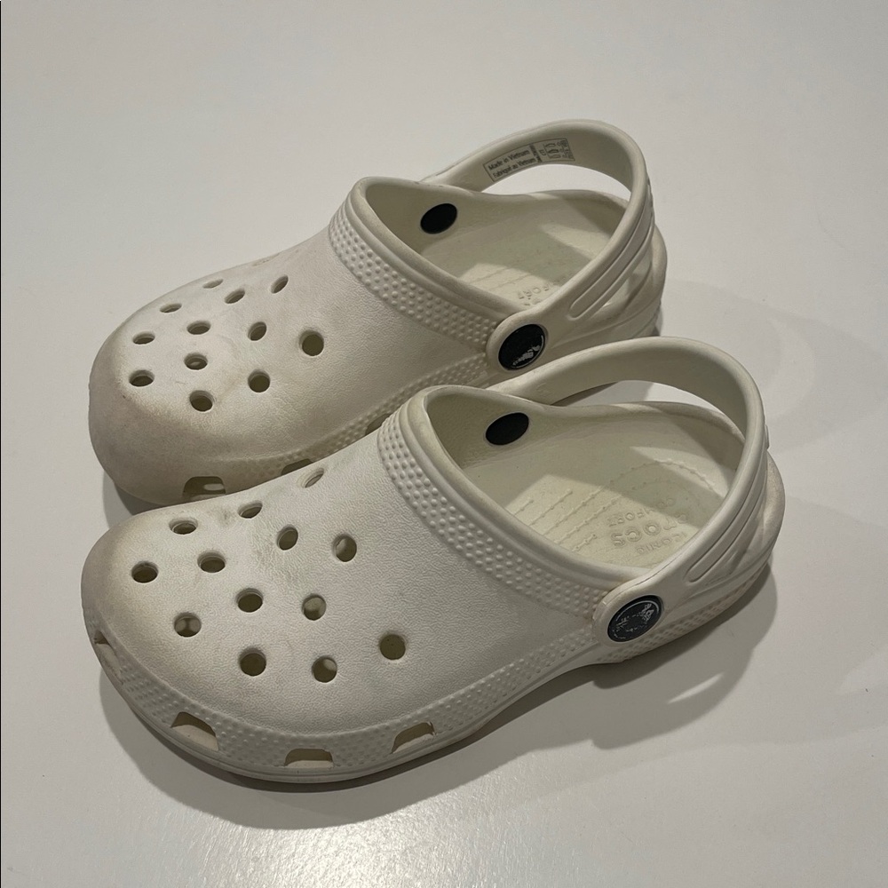 CROCS Kids White Water Shoes